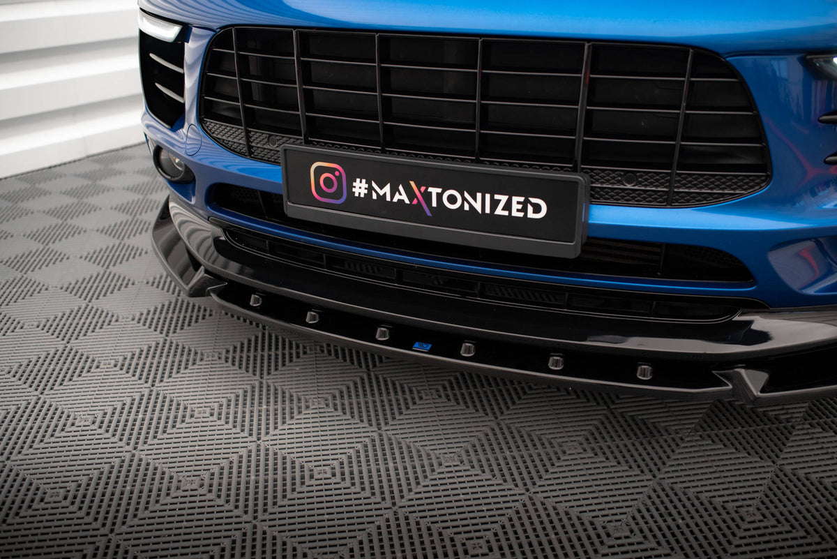 Front Splitter V.2 suitable for Porsche Macan Mk1