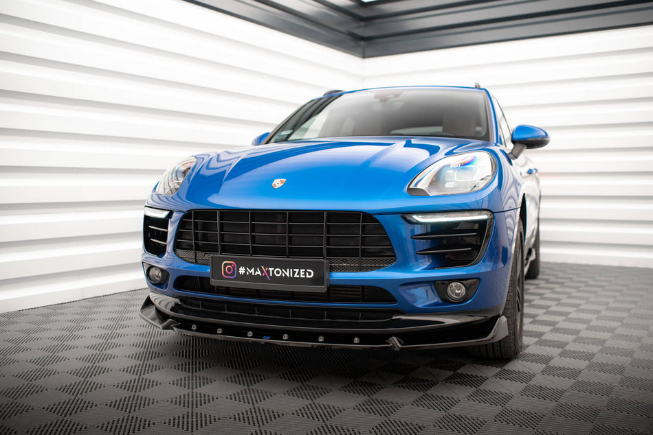 Front Splitter V.2 suitable for Porsche Macan Mk1