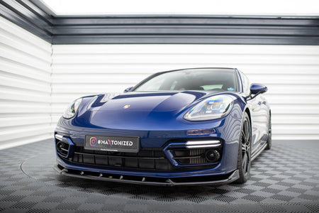 Front Splitter V.2 suitable for Porsche Panamera E-Hybrid 971 Facelift