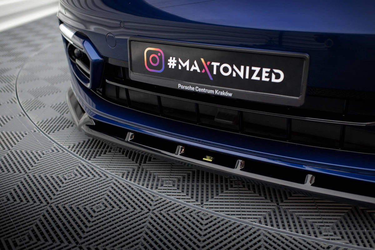 Front Splitter V.2 suitable for Porsche Panamera E-Hybrid 971 Facelift