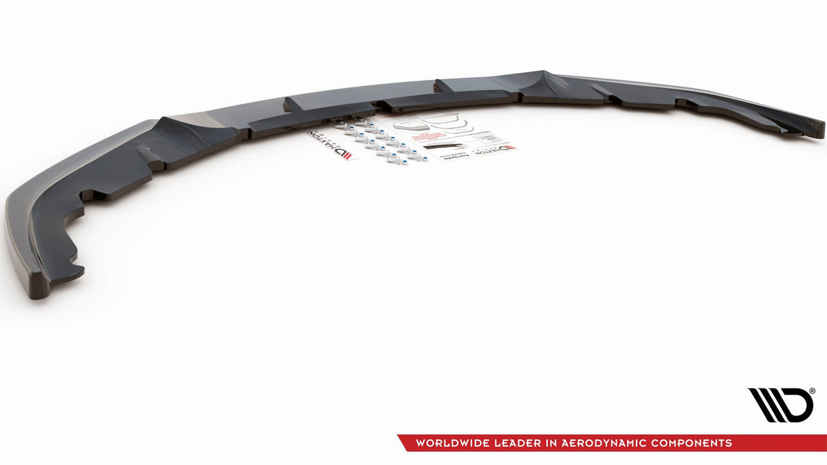 Front Splitter V.2 suitable for Porsche Panamera Turbo 970 Facelift