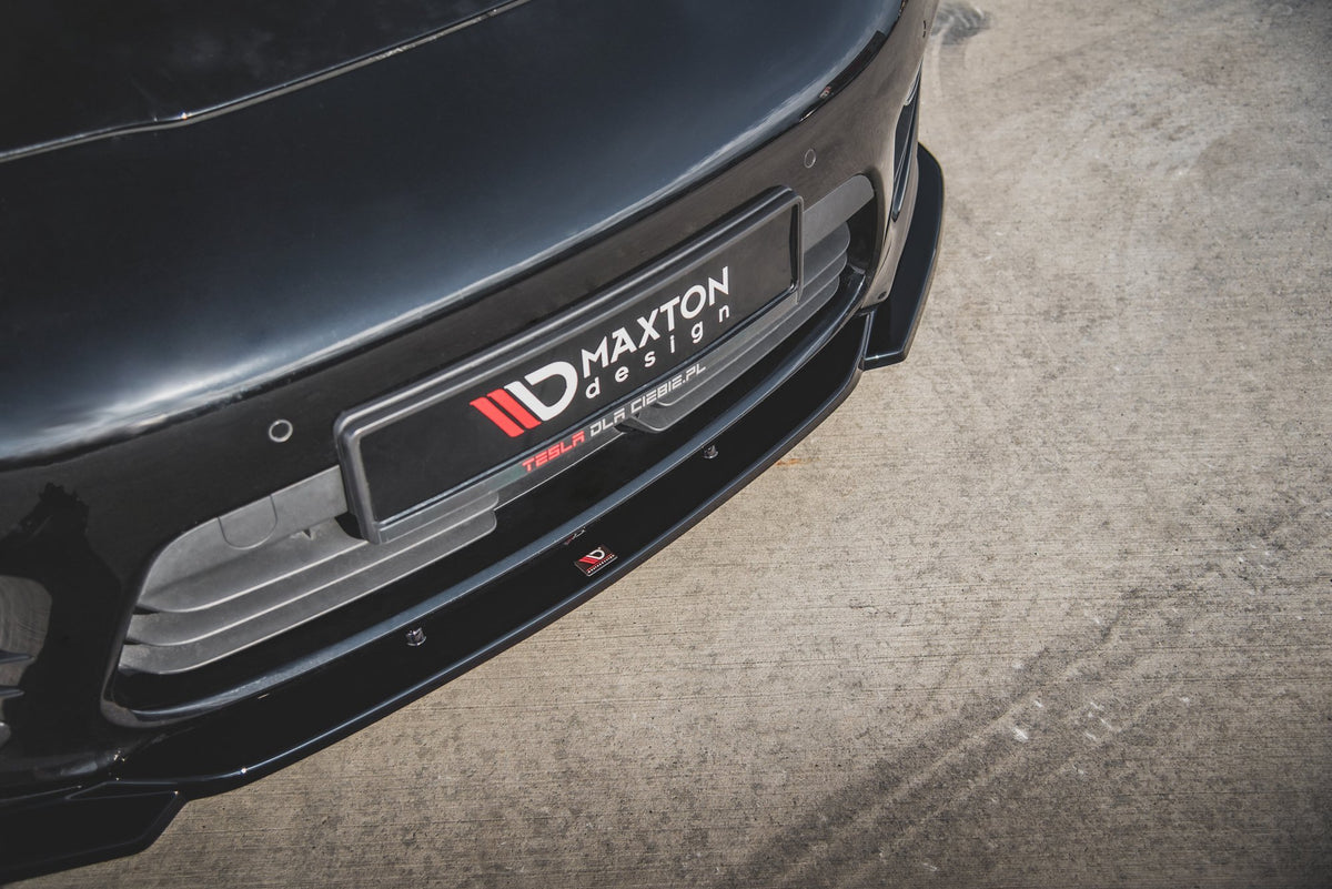 Front Splitter V.2 suitable for Porsche Panamera Turbo 970 Facelift
