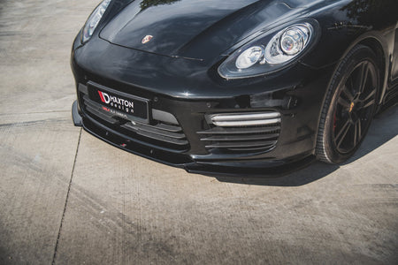 Front Splitter V.2 suitable for Porsche Panamera Turbo 970 Facelift