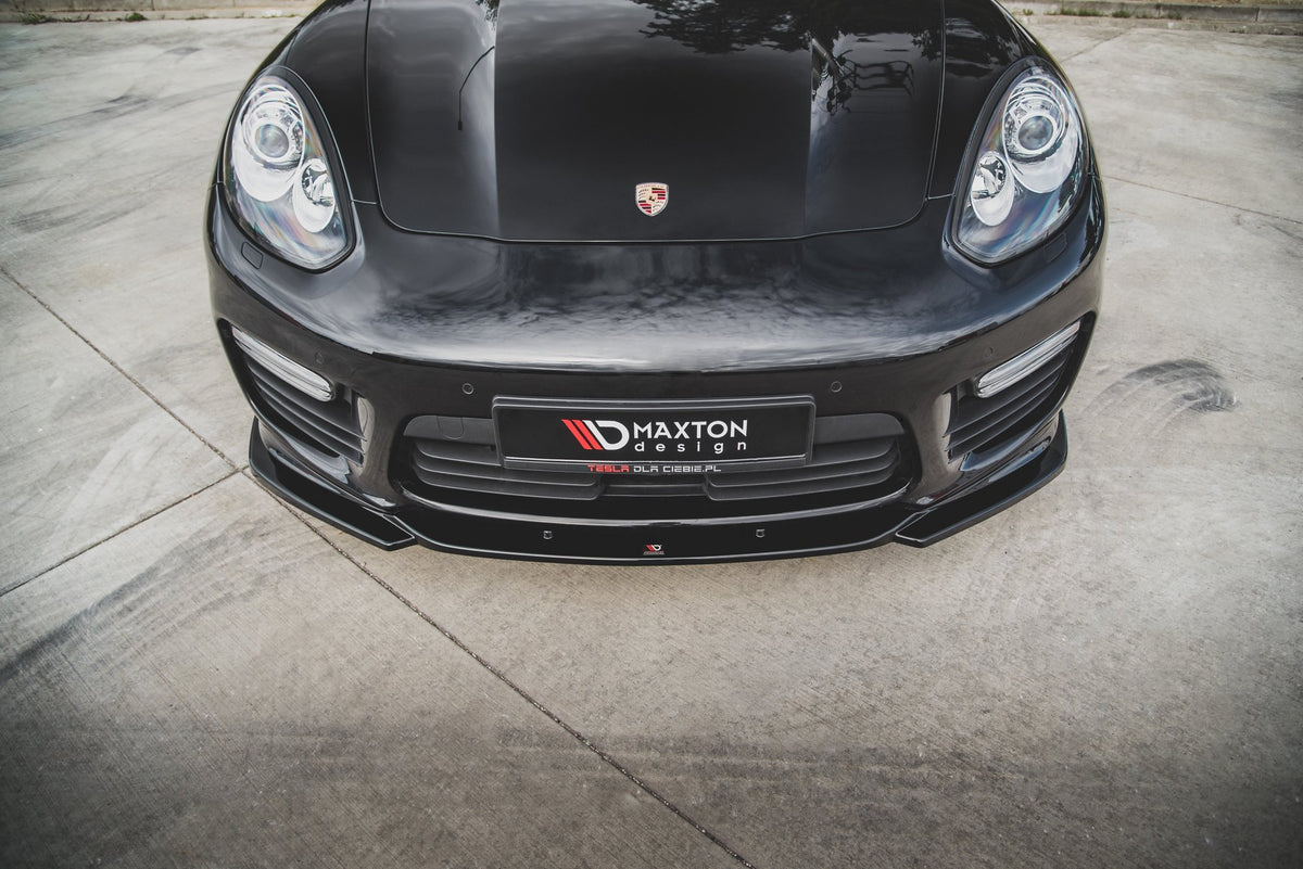Front Splitter V.2 suitable for Porsche Panamera Turbo 970 Facelift