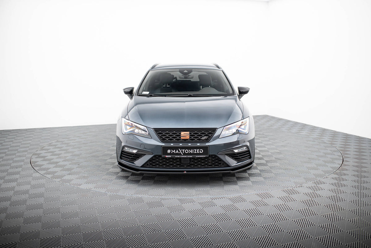 Front Splitter V.2 suitable for Seat Leon Cupra / FR Mk3 FL