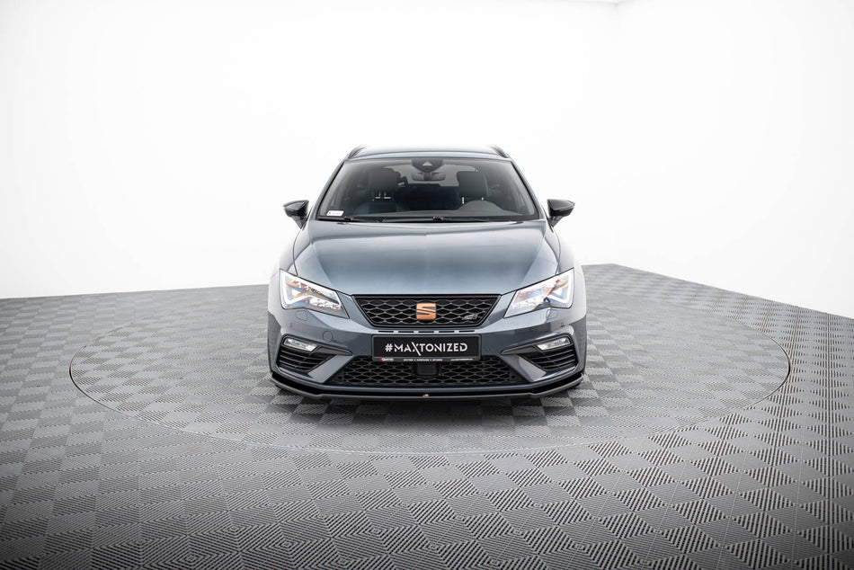 Front Splitter V.2 suitable for Seat Leon Cupra / FR Mk3 FL