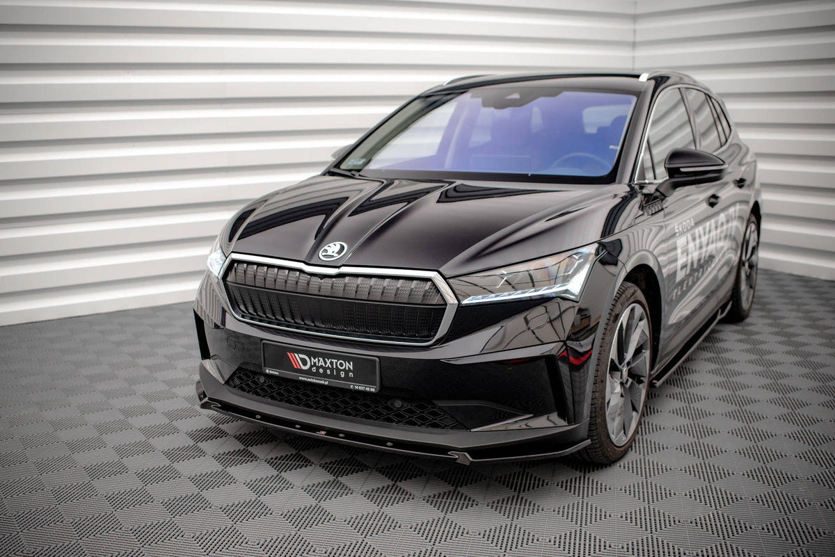 Front Splitter V.2 suitable for Skoda Enyaq iV