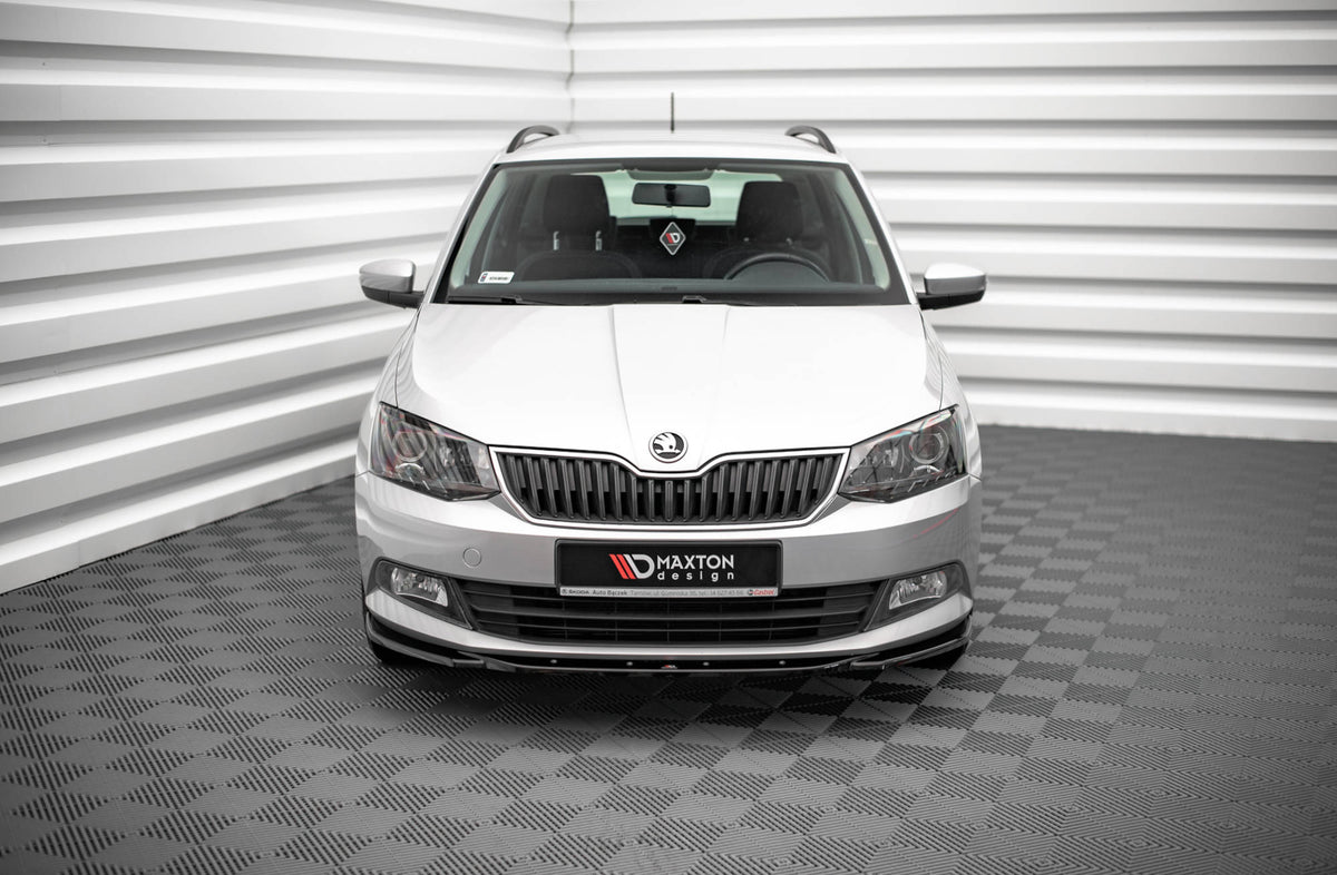 Front Splitter V.2 suitable for Skoda Fabia Mk3