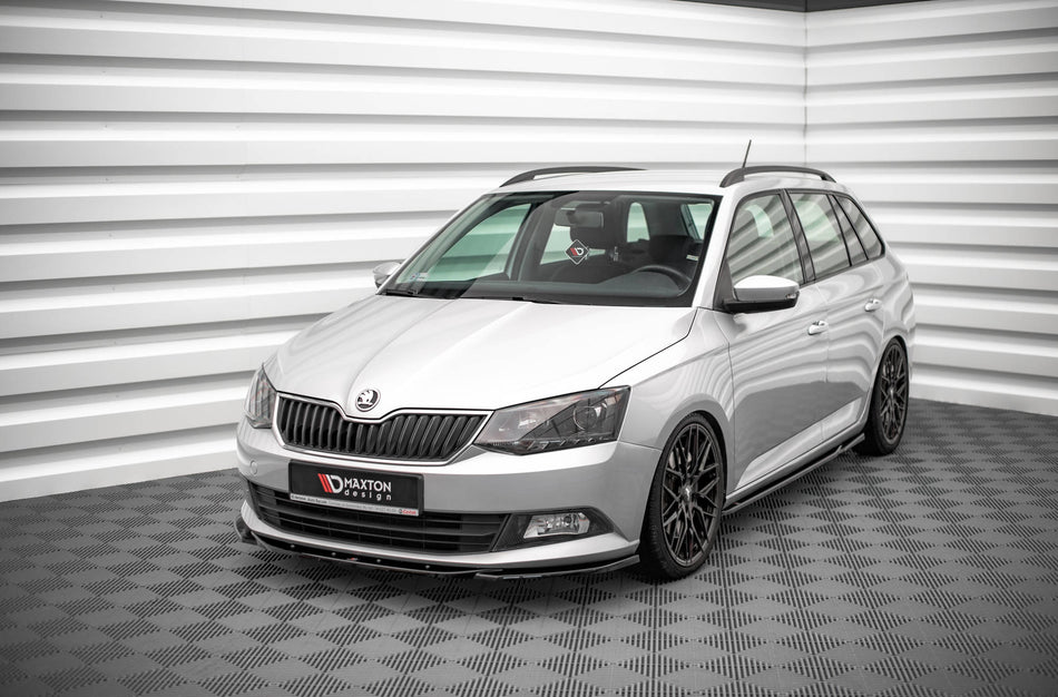 Front Splitter V.2 suitable for Skoda Fabia Mk3