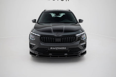 Front Splitter V.2 suitable for Skoda Kamiq Monte Carlo Mk1 Facelift