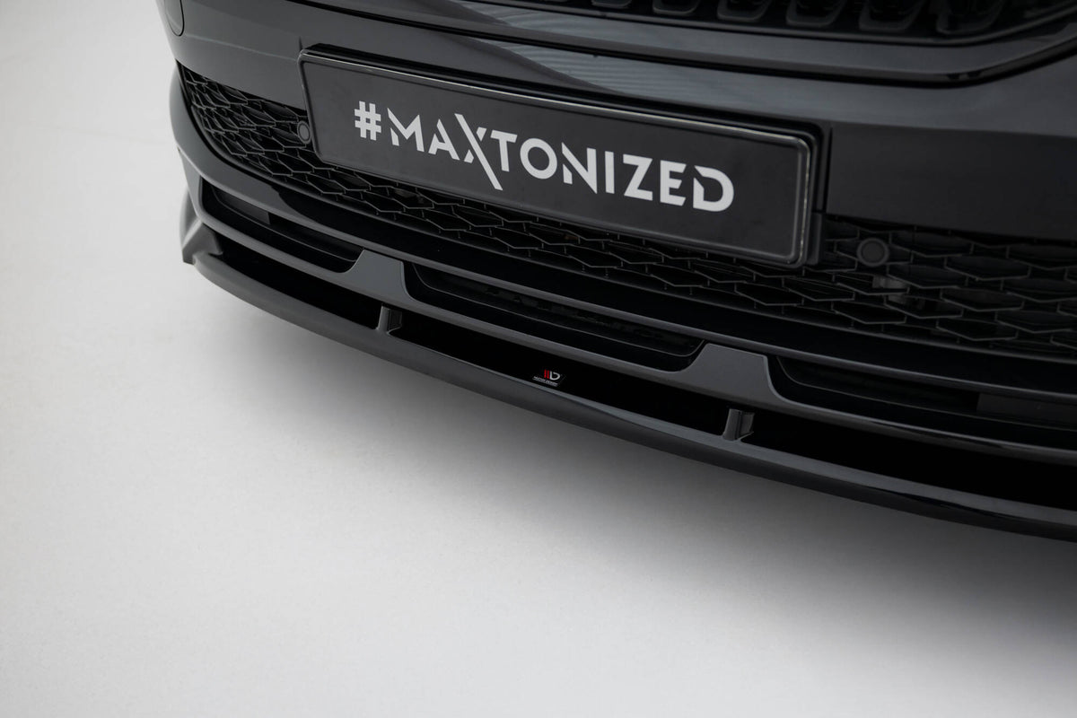 Front Splitter V.2 suitable for Skoda Kamiq Monte Carlo Mk1 Facelift