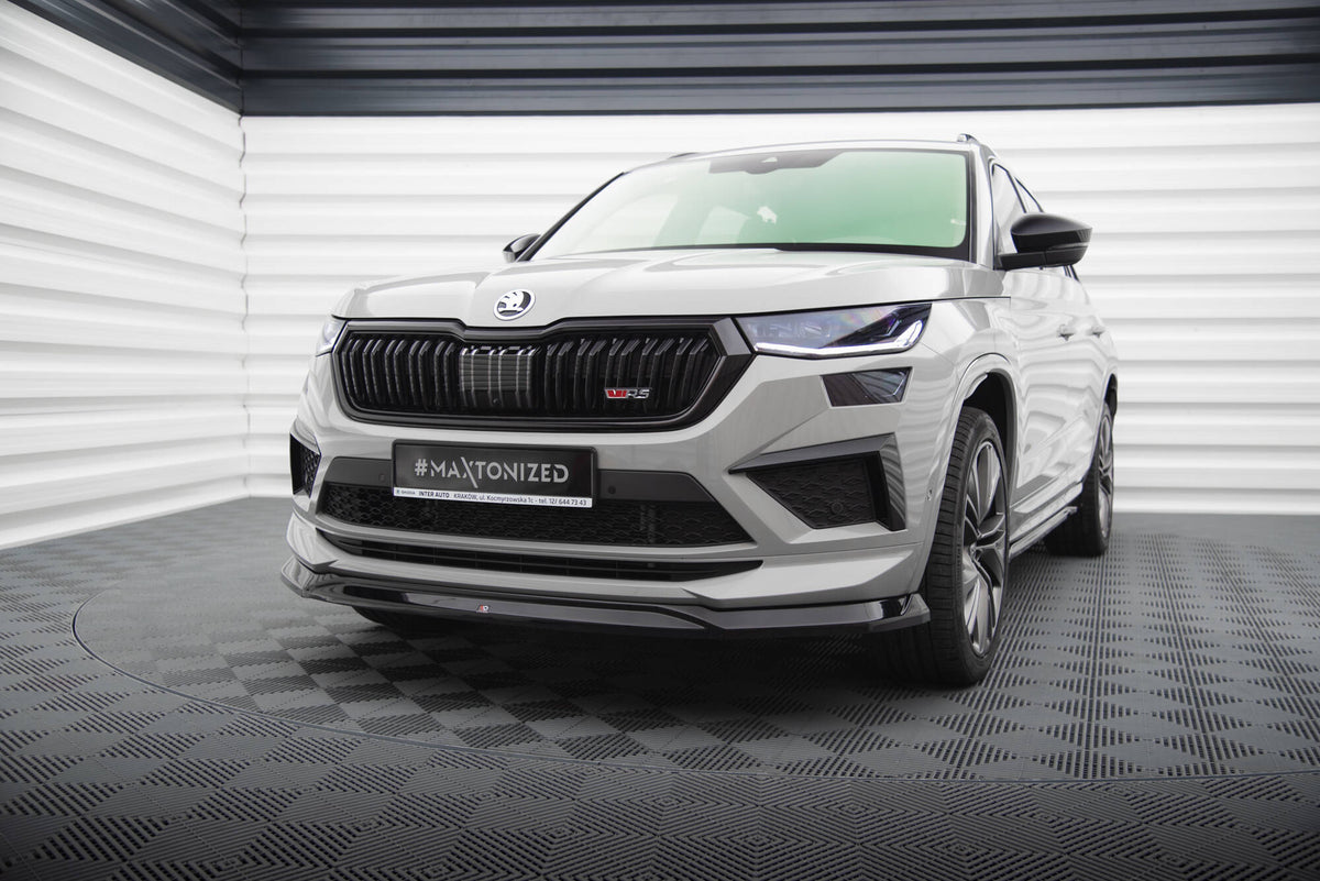 Front Splitter V.2 suitable for Skoda Kodiaq RS Mk1 Facelift