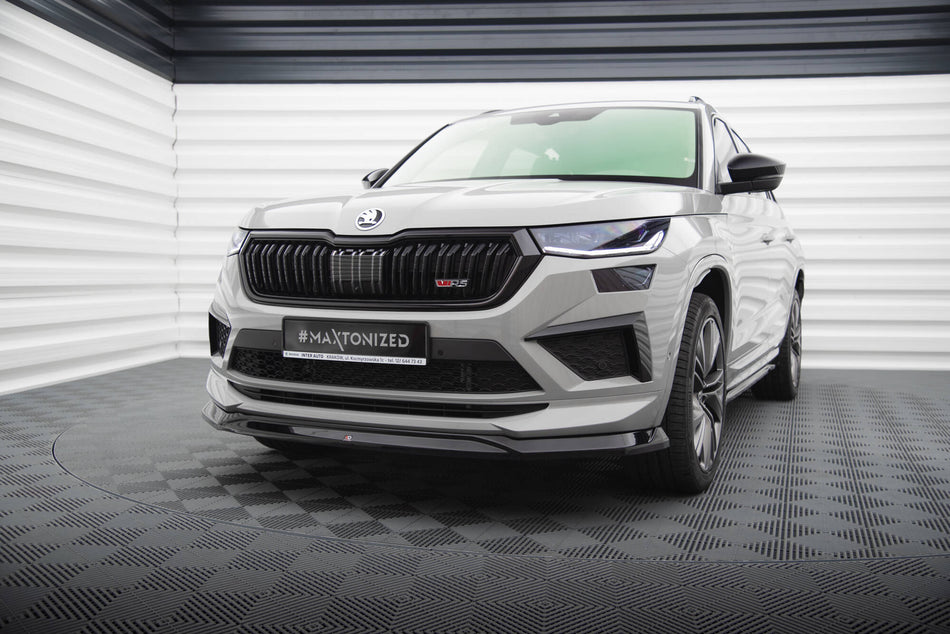 Front Splitter V.2 suitable for Skoda Kodiaq RS Mk1 Facelift