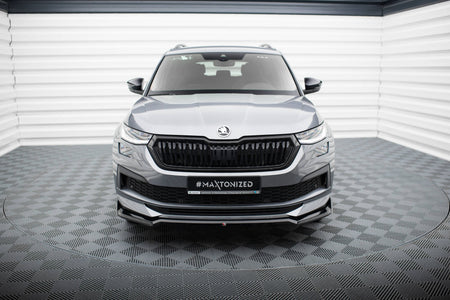 Front Splitter V.2 suitable for Skoda Kodiaq Sportline Mk1 Facelift