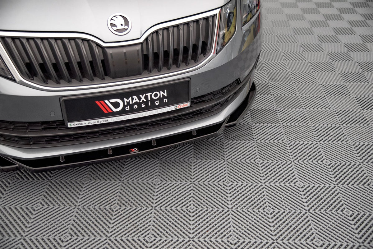 Front Splitter V.2 suitable for Skoda Octavia Mk3 Facelift