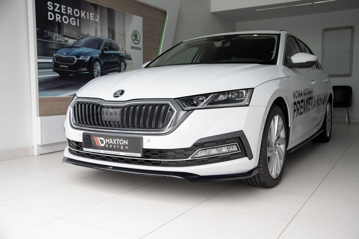 Front Splitter V.2 suitable for Skoda Octavia Mk4