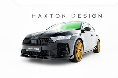 Front Splitter V.2 suitable for Skoda Octavia RS Liftback / Combi Mk4 Facelift
