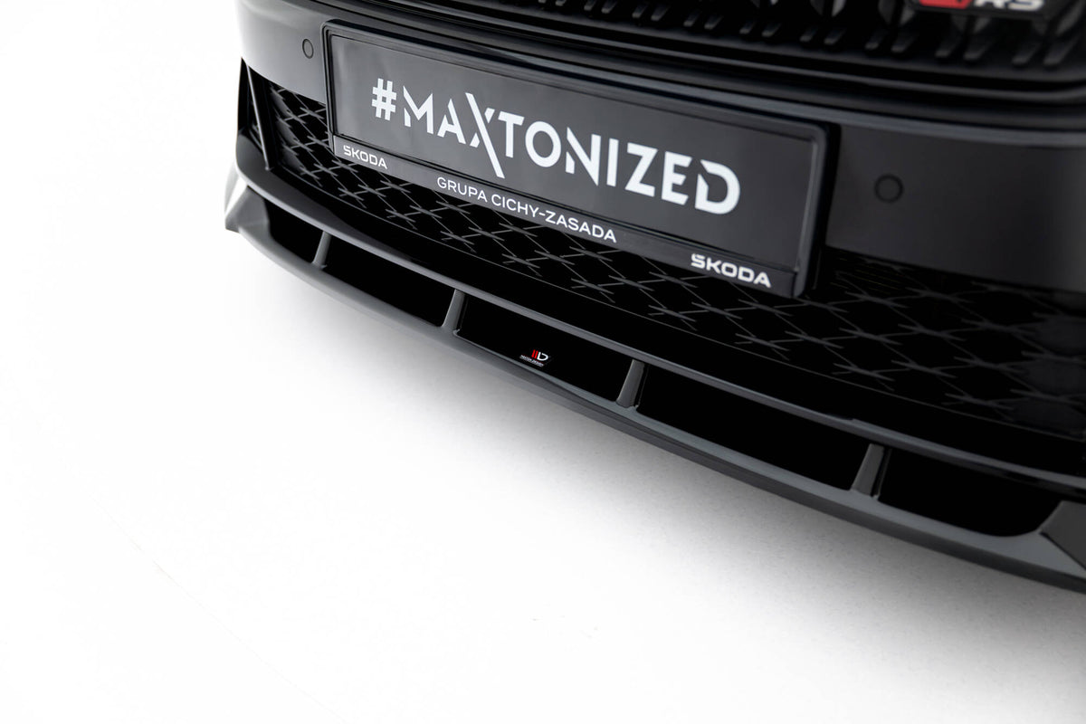 Front Splitter V.2 suitable for Skoda Octavia RS Liftback / Combi Mk4 Facelift