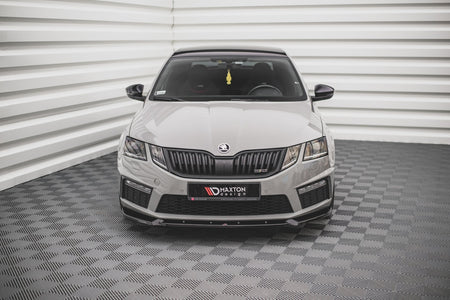 Front Splitter V.2 suitable for Skoda Octavia RS Mk3 Facelift
