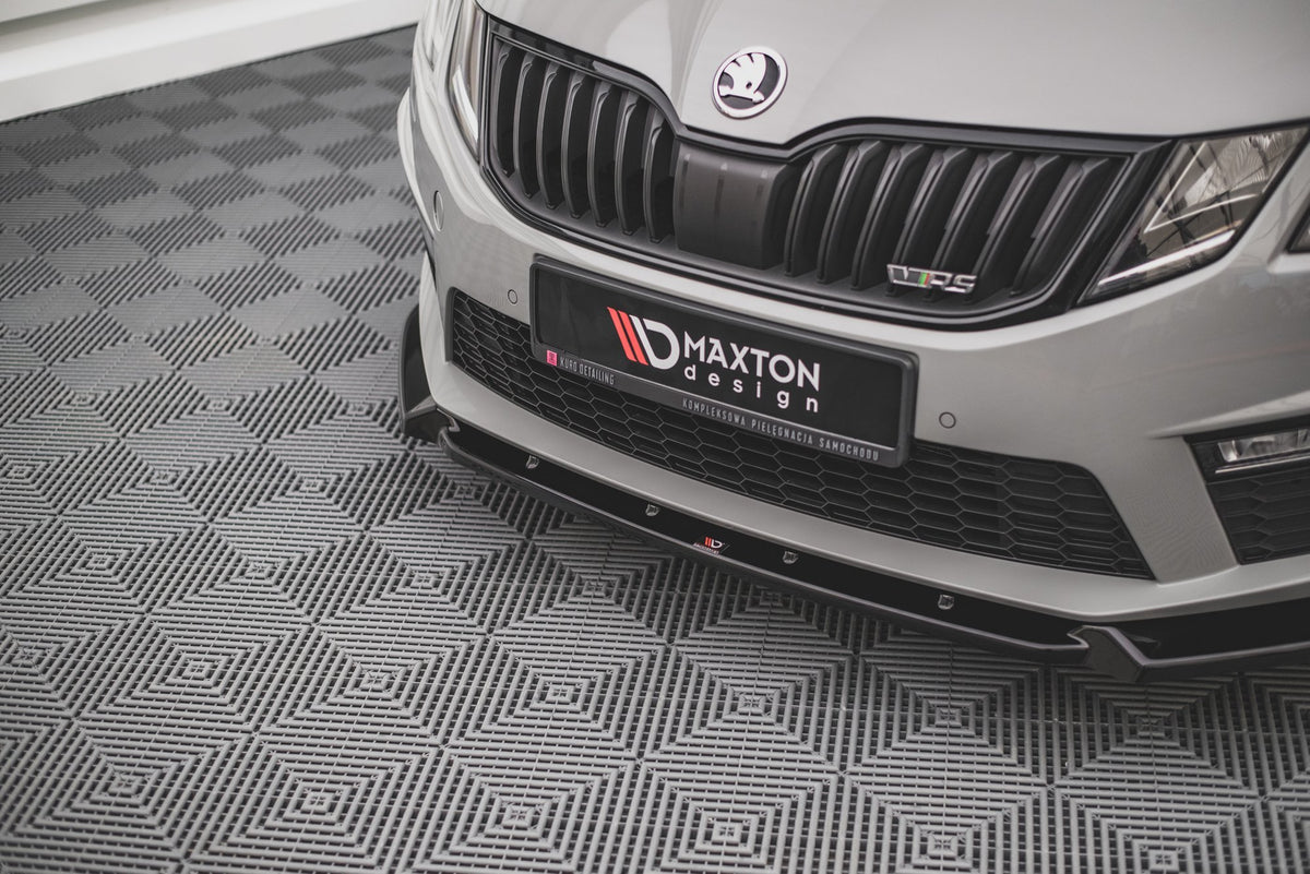 Front Splitter V.2 suitable for Skoda Octavia RS Mk3 Facelift