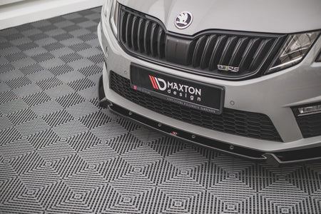 Front Splitter V.2 suitable for Skoda Octavia RS Mk3 Facelift