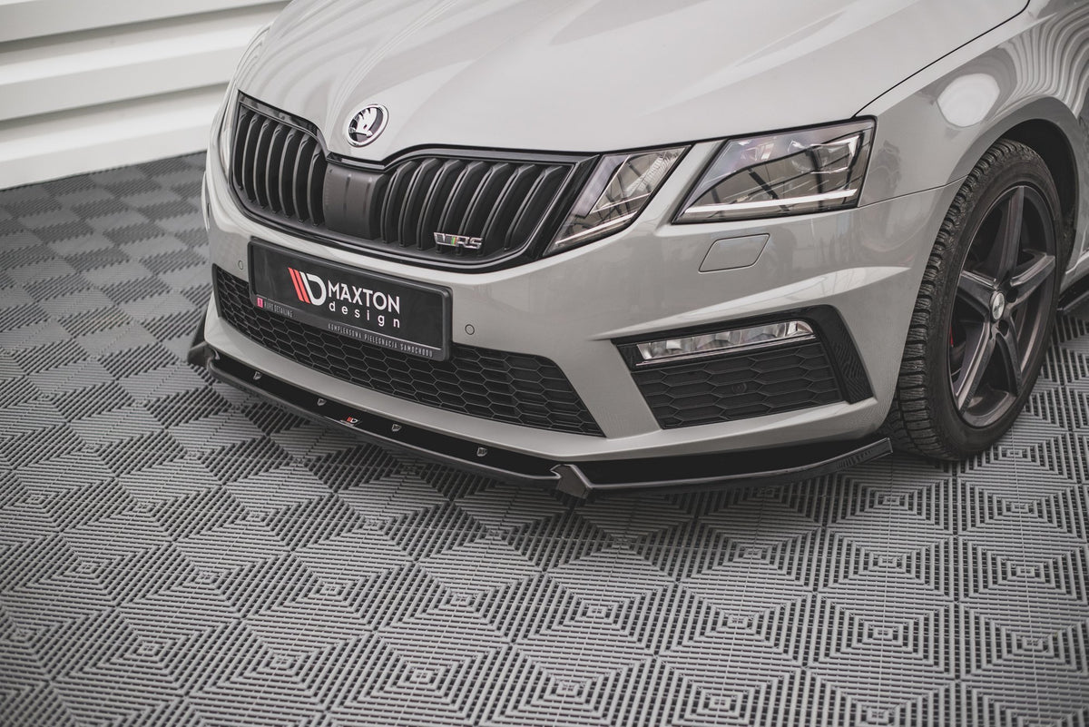 Front Splitter V.2 suitable for Skoda Octavia RS Mk3 Facelift