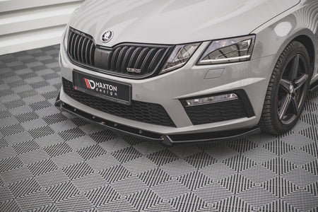 Front Splitter V.2 suitable for Skoda Octavia RS Mk3 Facelift