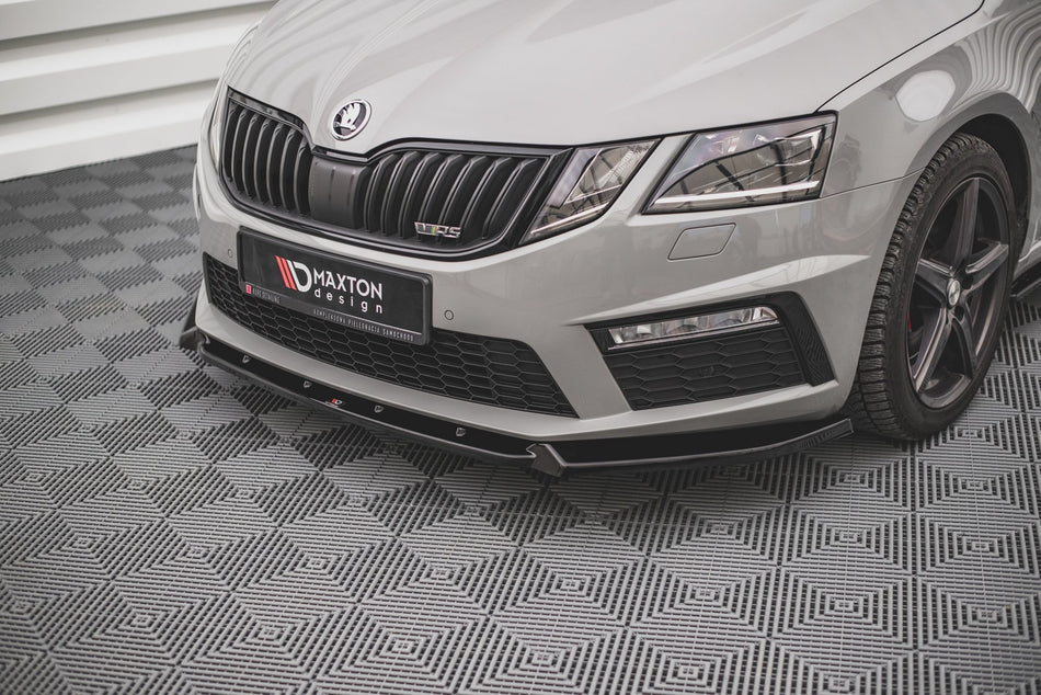 Front Splitter V.2 suitable for Skoda Octavia RS Mk3 Facelift