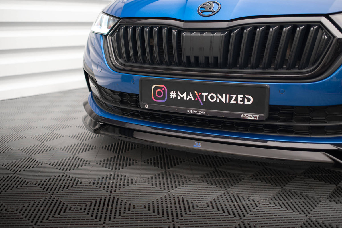 Front Splitter V.2 suitable for Skoda Octavia Sportline Mk4