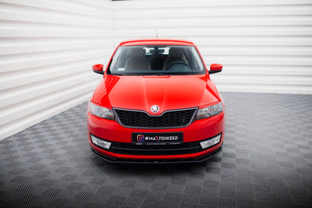 Front Splitter V.2 suitable for Skoda Rapid
