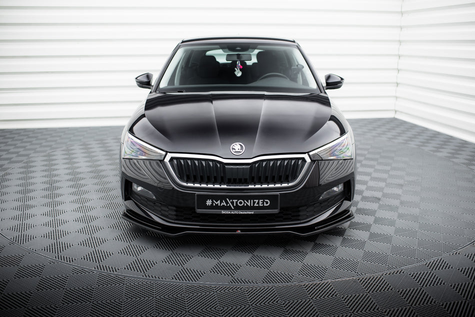 Front Splitter V.2 suitable for Skoda Scala