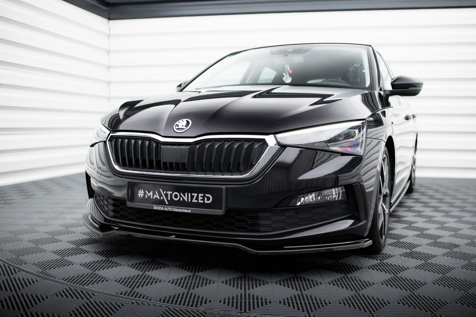 Front Splitter V.2 suitable for Skoda Scala