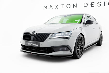Front Splitter V.2 suitable for Skoda Superb Liftback / Combi Mk3