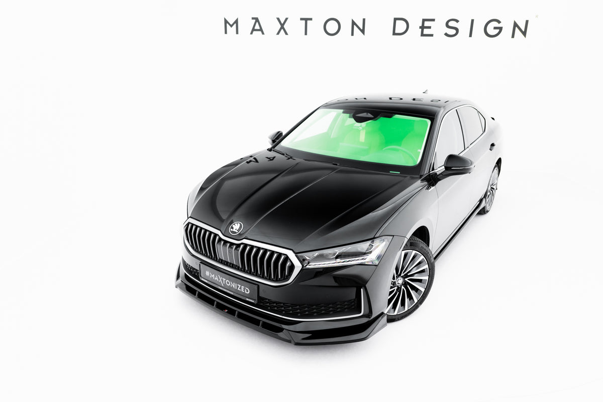 Front Splitter V.2 suitable for Skoda Superb Mk4