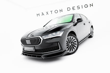 Front Splitter V.2 suitable for Skoda Superb Mk4