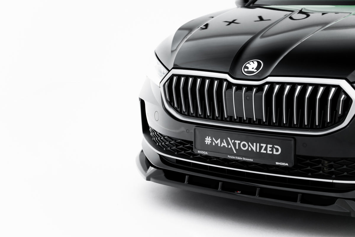 Front Splitter V.2 suitable for Skoda Superb Mk4