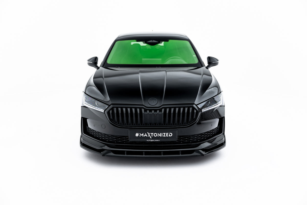 Front Splitter V.2 suitable for Skoda Superb Sportline Mk4