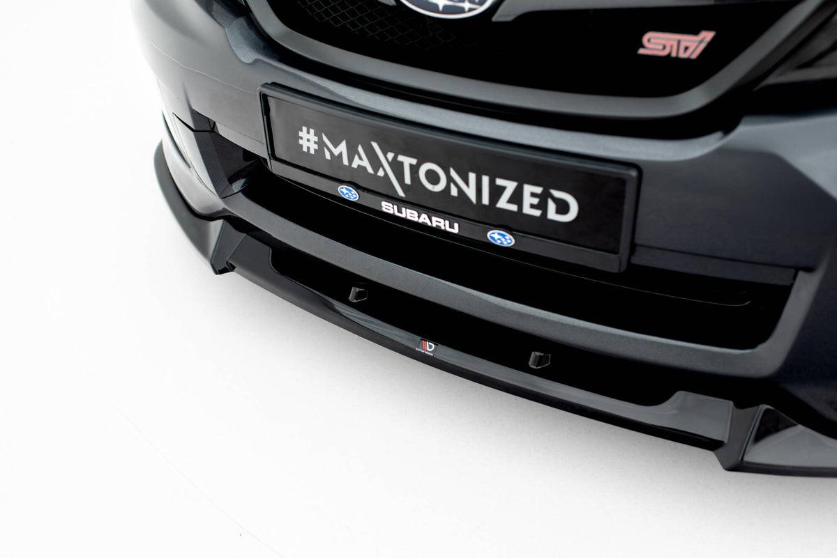 Front Splitter V.2 suitable for Subaru Impreza WRX STI Mk3 Facelift