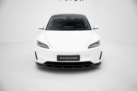 Front Splitter V.2 suitable for Tesla Model 3 Performance Mk1 Facelift