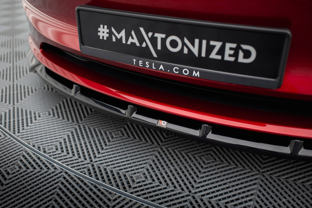 Front Splitter  V.2 suitable for Tesla Model 3 Project Highland(Facelift)