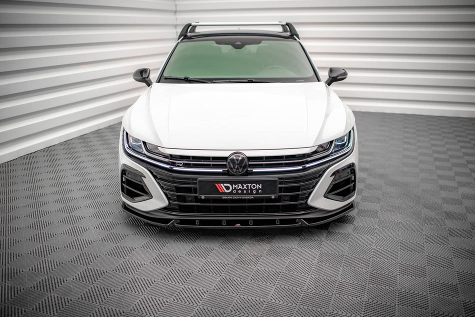 Front Splitter V.2 suitable for Volkswagen Arteon R Sedan / Shooting Brake Mk1 Facelift
