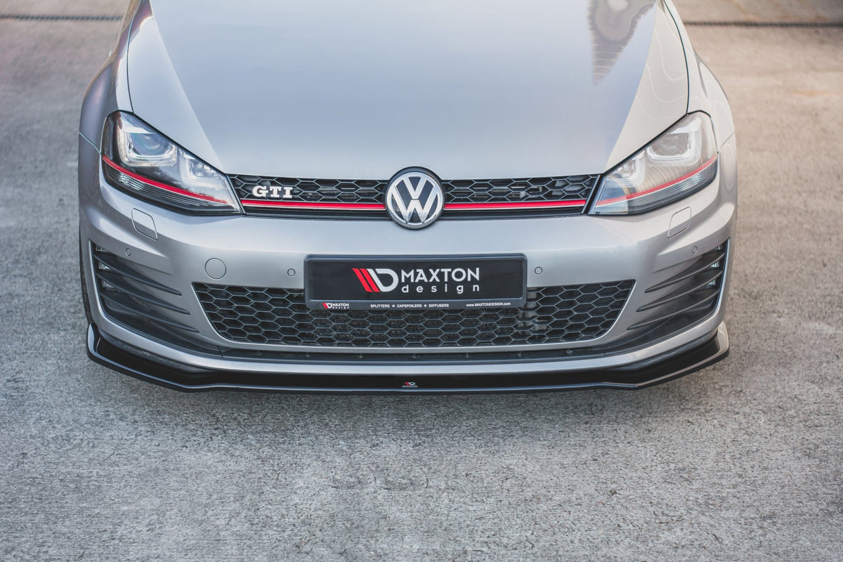Front Splitter V.2 suitable for Volkswagen Golf GTI / GTD Mk7