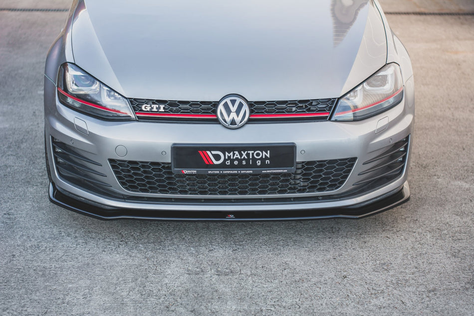 Front Splitter V.2 suitable for Volkswagen Golf GTI / GTD Mk7