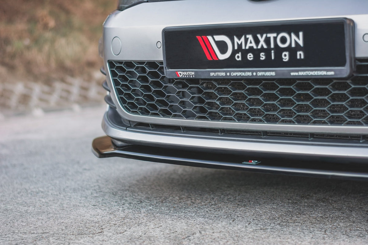 Front Splitter V.2 suitable for Volkswagen Golf GTI / GTD Mk7