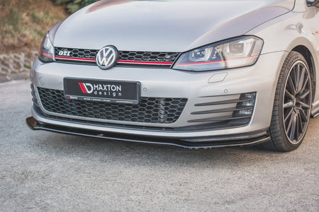 Front Splitter V.2 suitable for Volkswagen Golf GTI / GTD Mk7