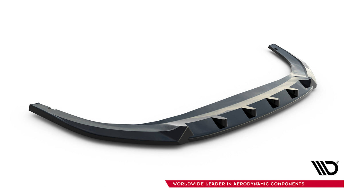 Front Splitter V.2 suitable for Volkswagen Golf GTI / GTE / R-Line Mk8 Facelift
