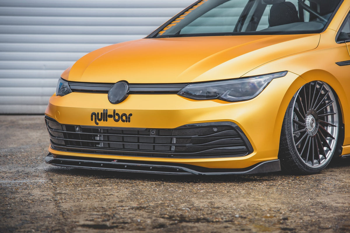 Front Splitter V.2 suitable for Volkswagen Golf Hatchback / Variant Mk8