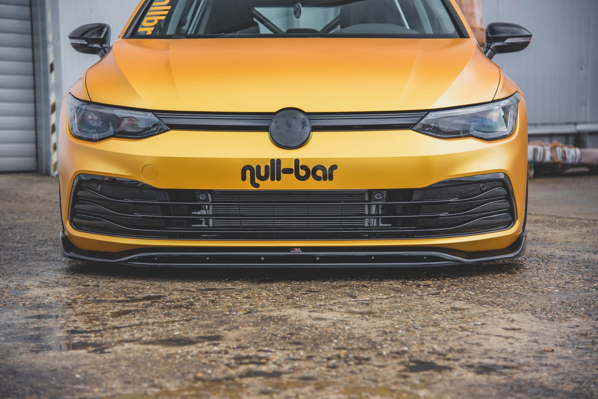 Front Splitter V.2 suitable for Volkswagen Golf Hatchback / Variant Mk8