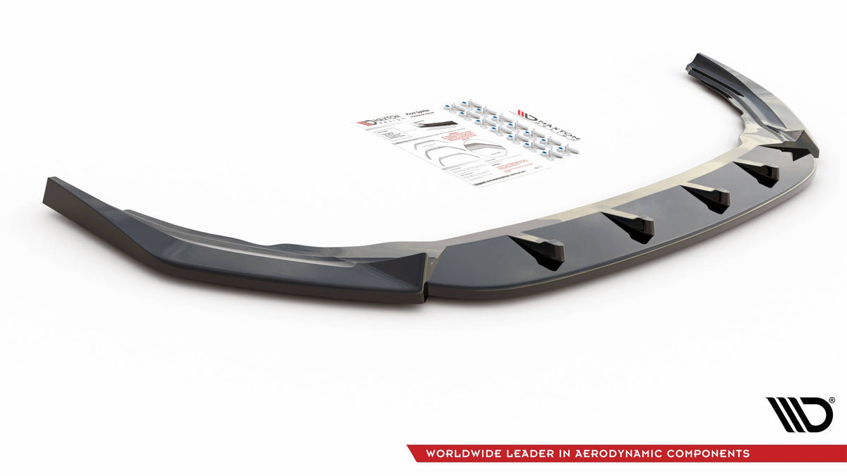 Front Splitter V.2 suitable for Volkswagen Golf R Hatchback / Variant  Mk8