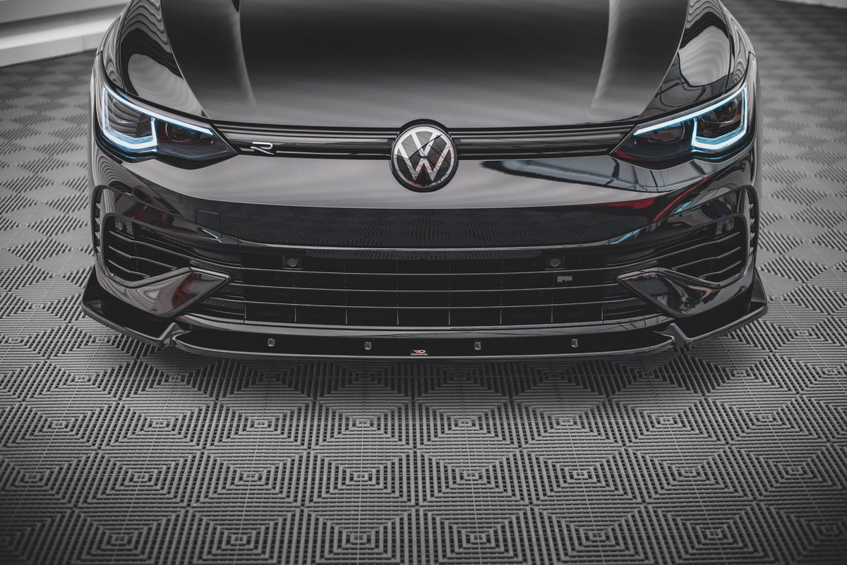 Front Splitter V.2 suitable for Volkswagen Golf R Hatchback / Variant  Mk8